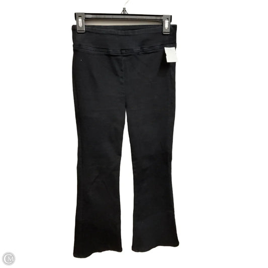 Jeans Flared By Frame In Black Denim, Size: 0