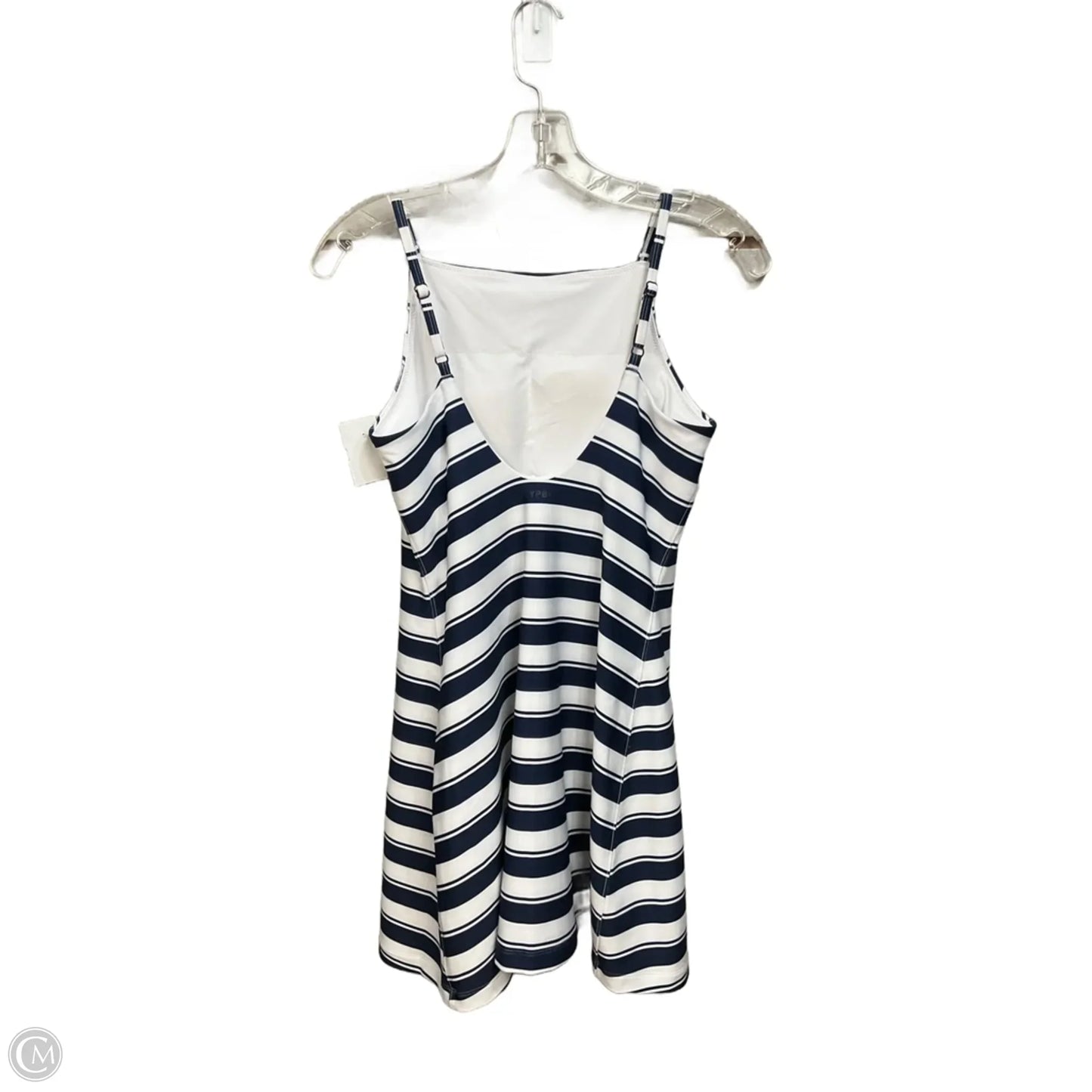Athletic Dress By Ypb In Striped Pattern, Size: M