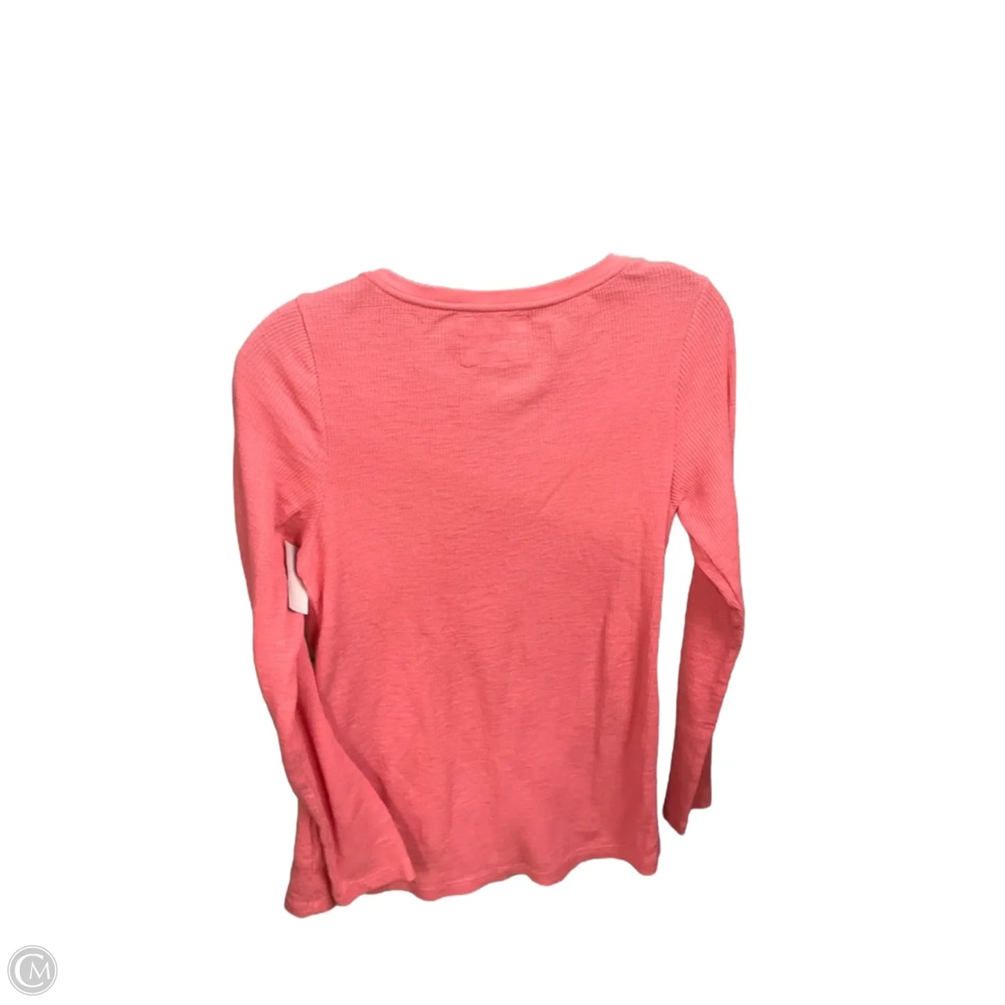 Top Long Sleeve By Sonoma In Pink, Size: M
