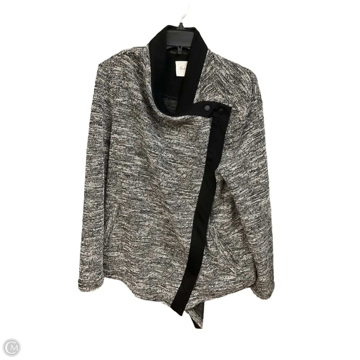 Jacket Moto By Two By Vince Camuto In Grey, Size: L