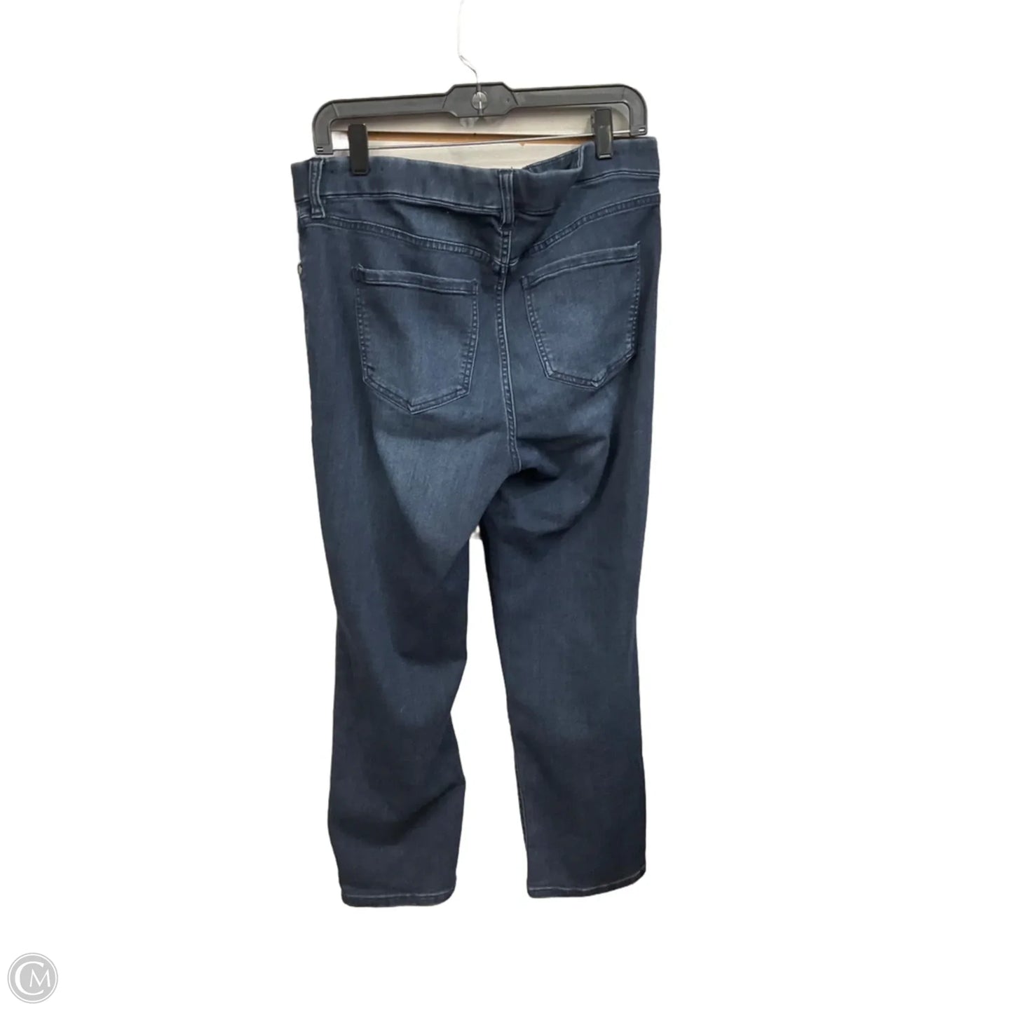 Jeans Skinny By Liverpool In Blue Denim, Size: 14