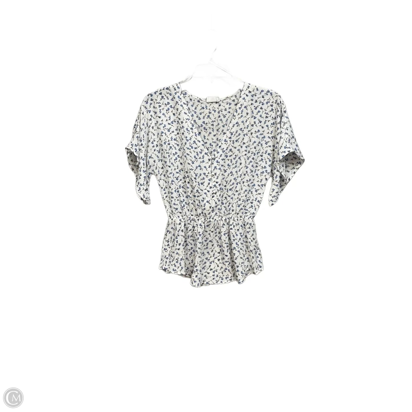 Blouse Short Sleeve By Sienna Sky In Floral Print, Size: S