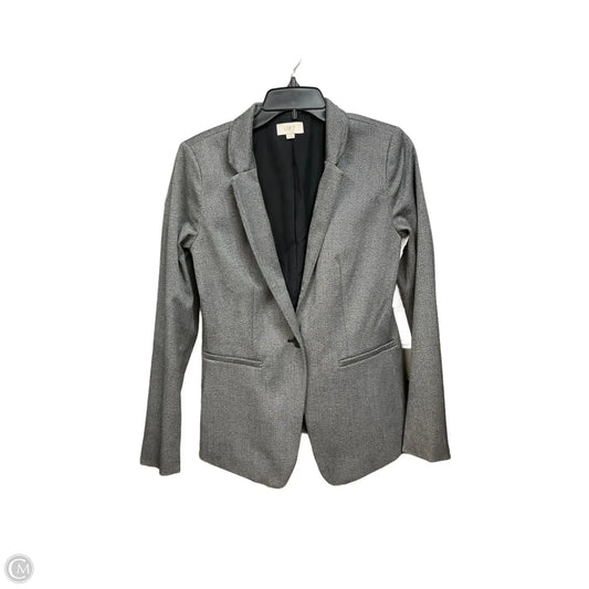 Blazer By Loft In Grey, Size: Xs