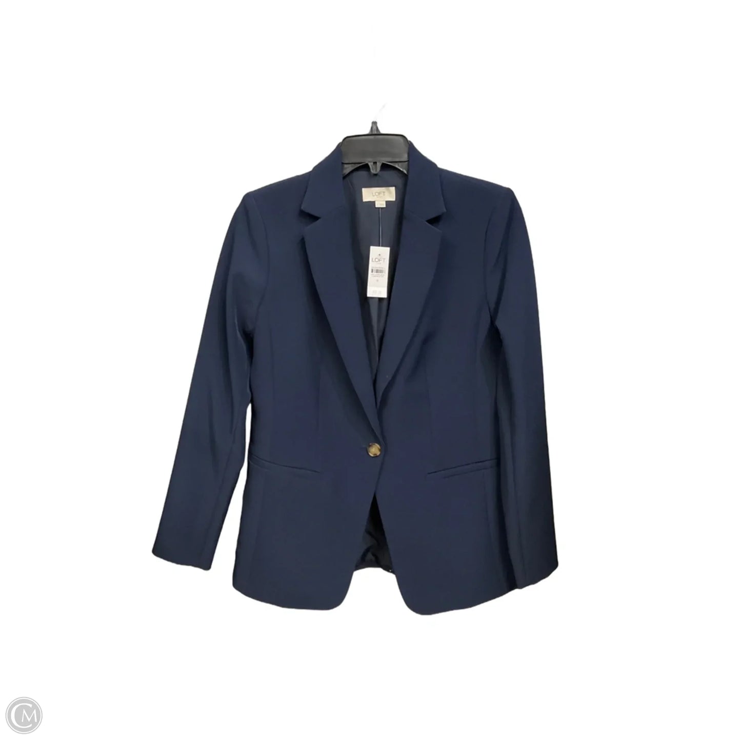 Blazer By Loft In Navy, Size: Xs