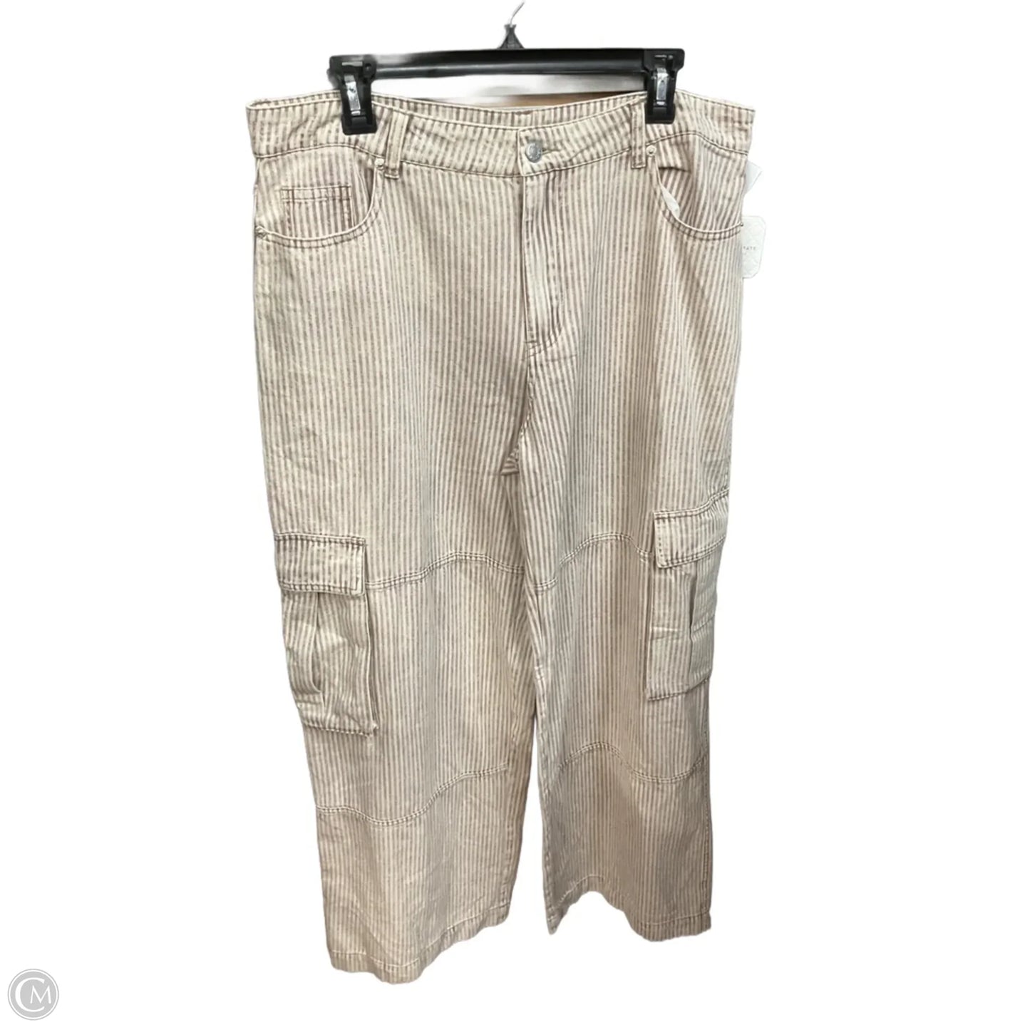 Pants Wide Leg By Altard State In Striped Pattern, Size: Xl