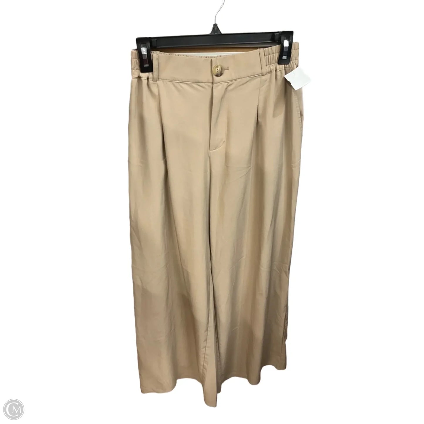 Athletic Pants By Zyia In Tan, Size: L
