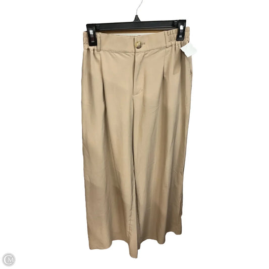 Athletic Pants By Zyia In Tan, Size: L