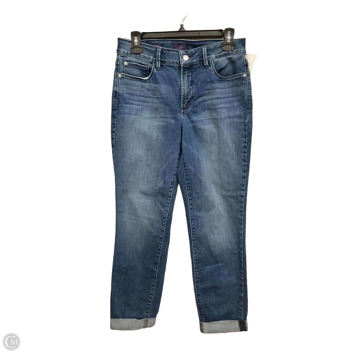 Jeans Boyfriend By Not Your Daughters Jeans In Blue Denim, Size: 6