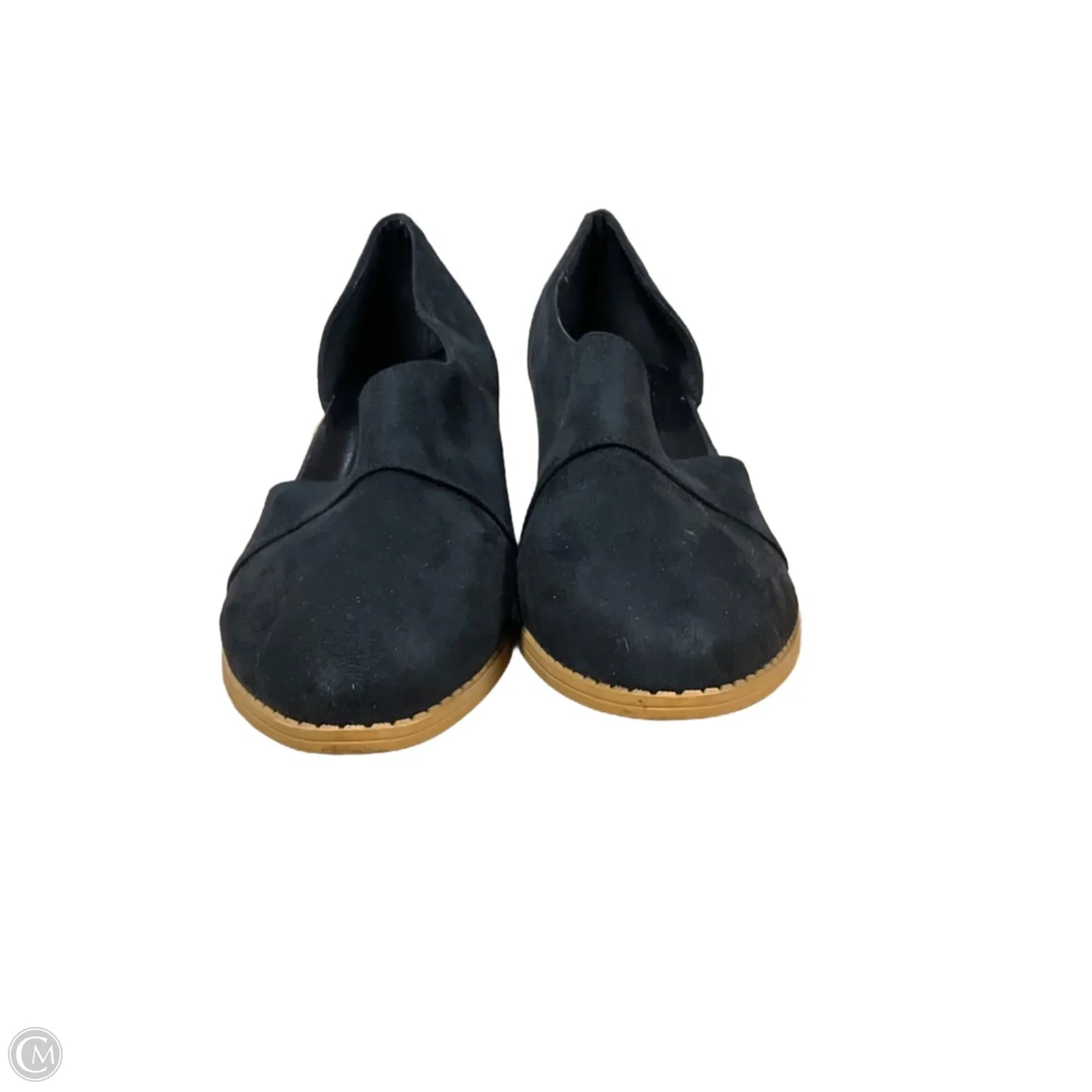 Shoes Flats By Clothes Mentor In Black, Size: 8