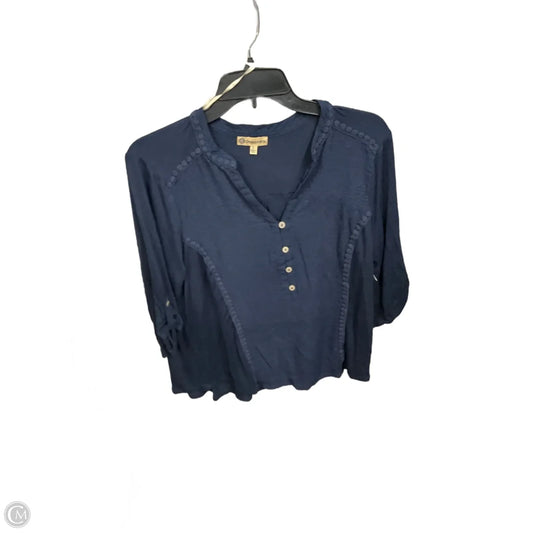 Top 3/4 Sleeve By Democracy In Blue, Size: L