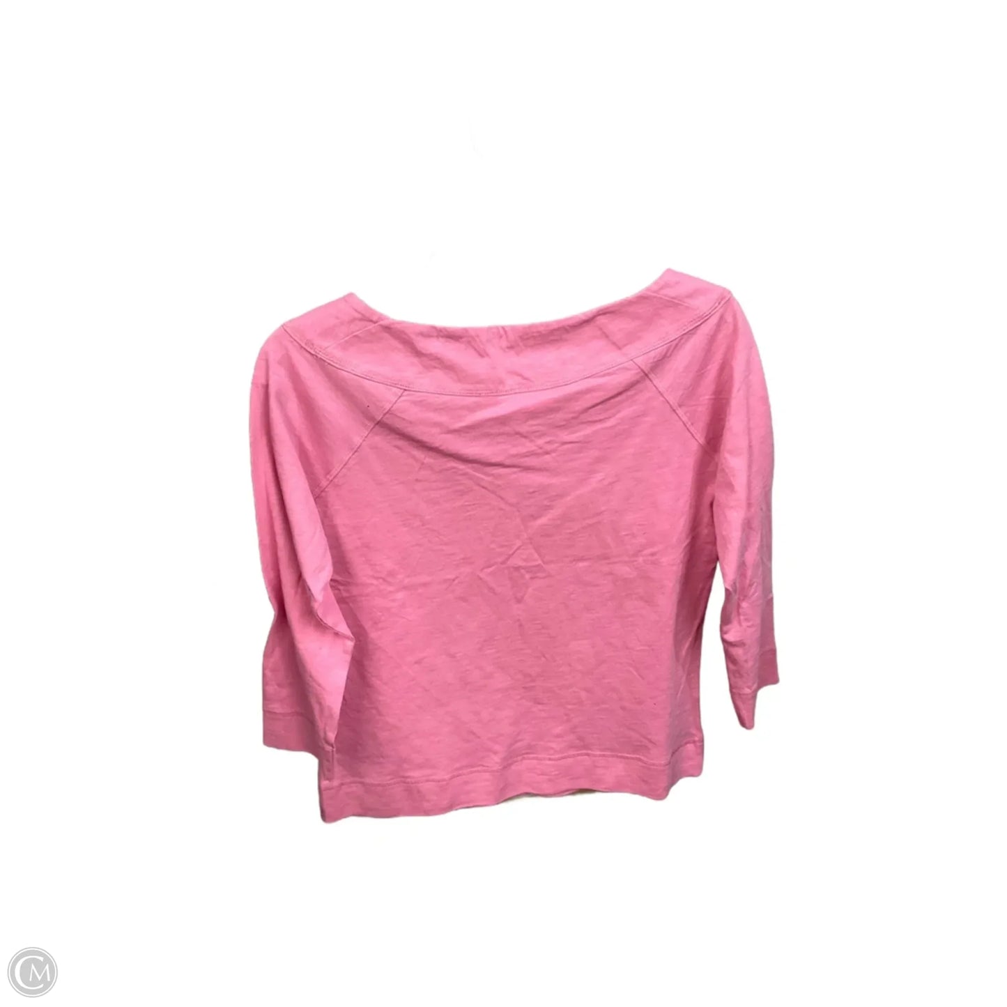 Top Long Sleeve By Rafaella In Pink, Size: Sp