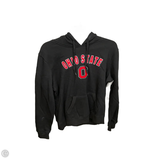 Sweatshirt Hoodie By Colosseum In Black & Red, Size: M