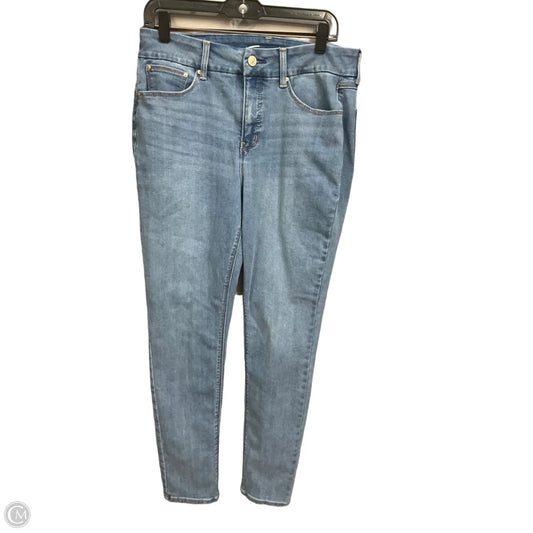 Jeans Skinny By Seven 7 In Blue Denim, Size: 12