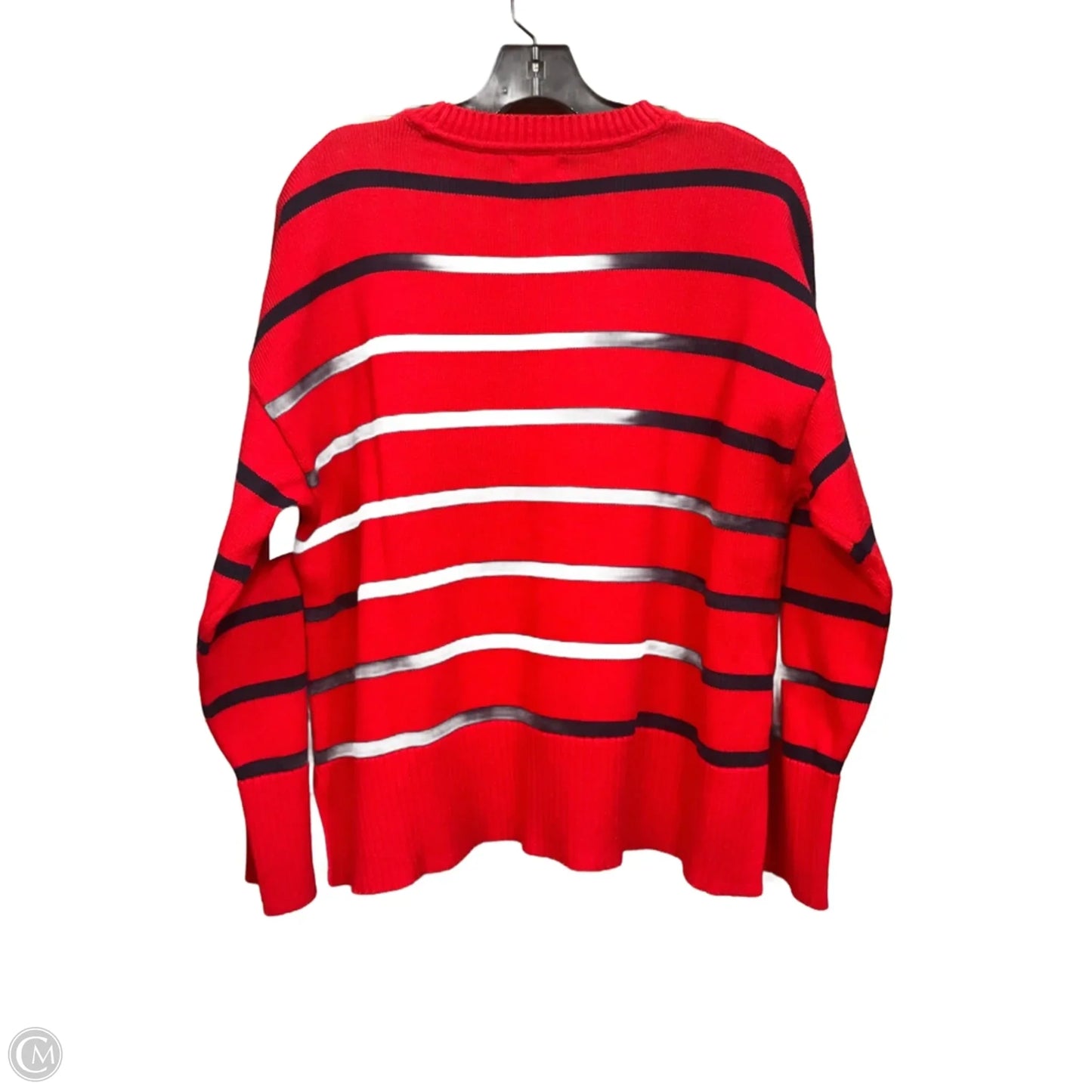 Sweater By J. Crew In Striped Pattern, Size: L
