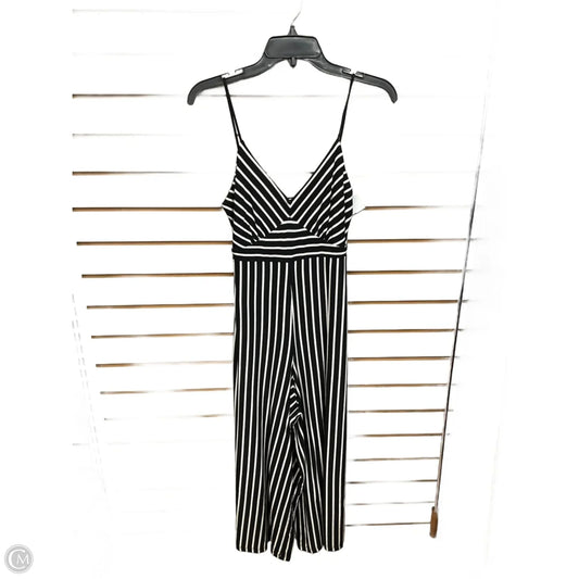 Jumpsuit By Stradivarius In Striped Pattern, Size: L