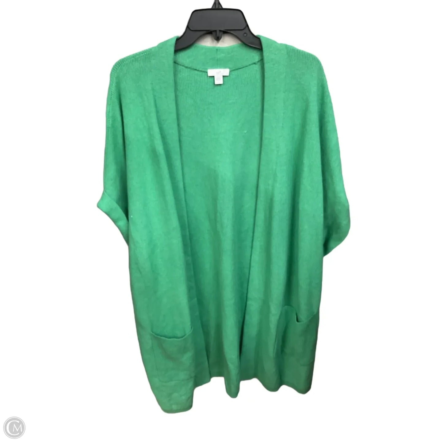 Cardigan By J. Jill In Green, Size: L