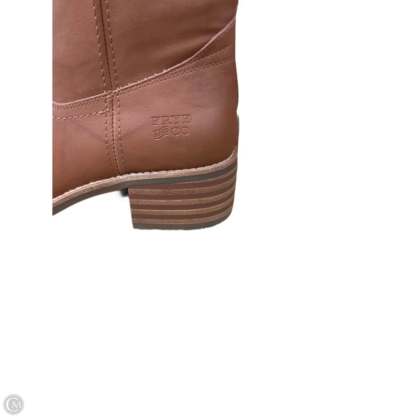 Boots Designer By Frye In Tan, Size: 9