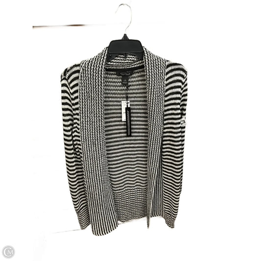 Cardigan By White House Black Market In Striped Pattern, Size: S