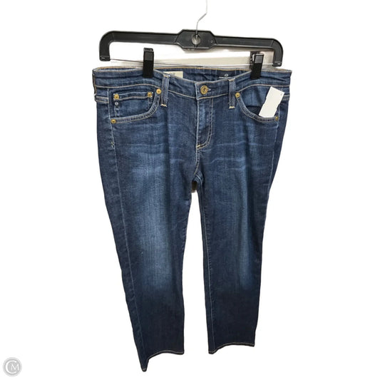 Jeans Skinny By Adriano Goldschmied In Blue Denim, Size: 6