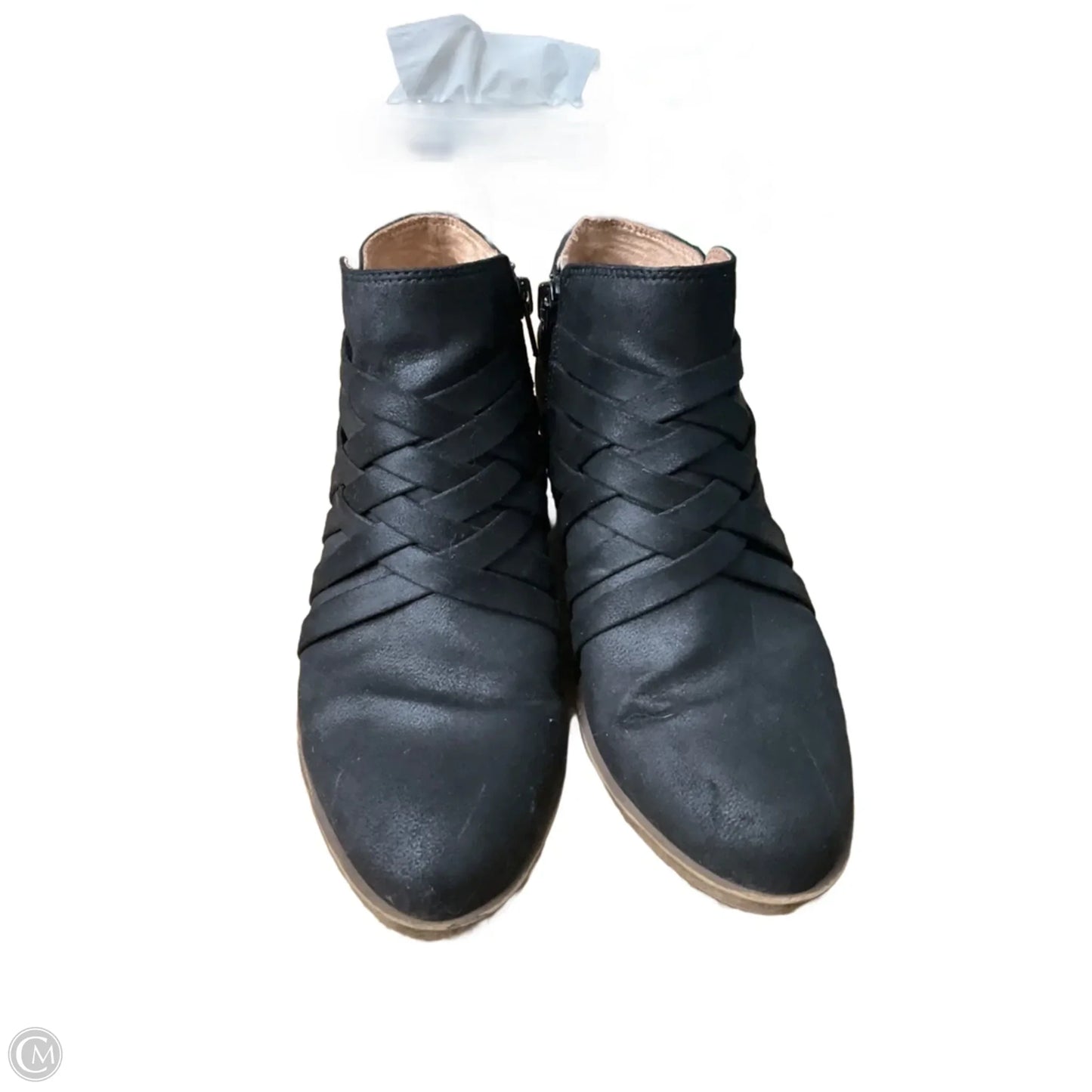 Boots Ankle Flats By Life Stride In Black, Size: 6