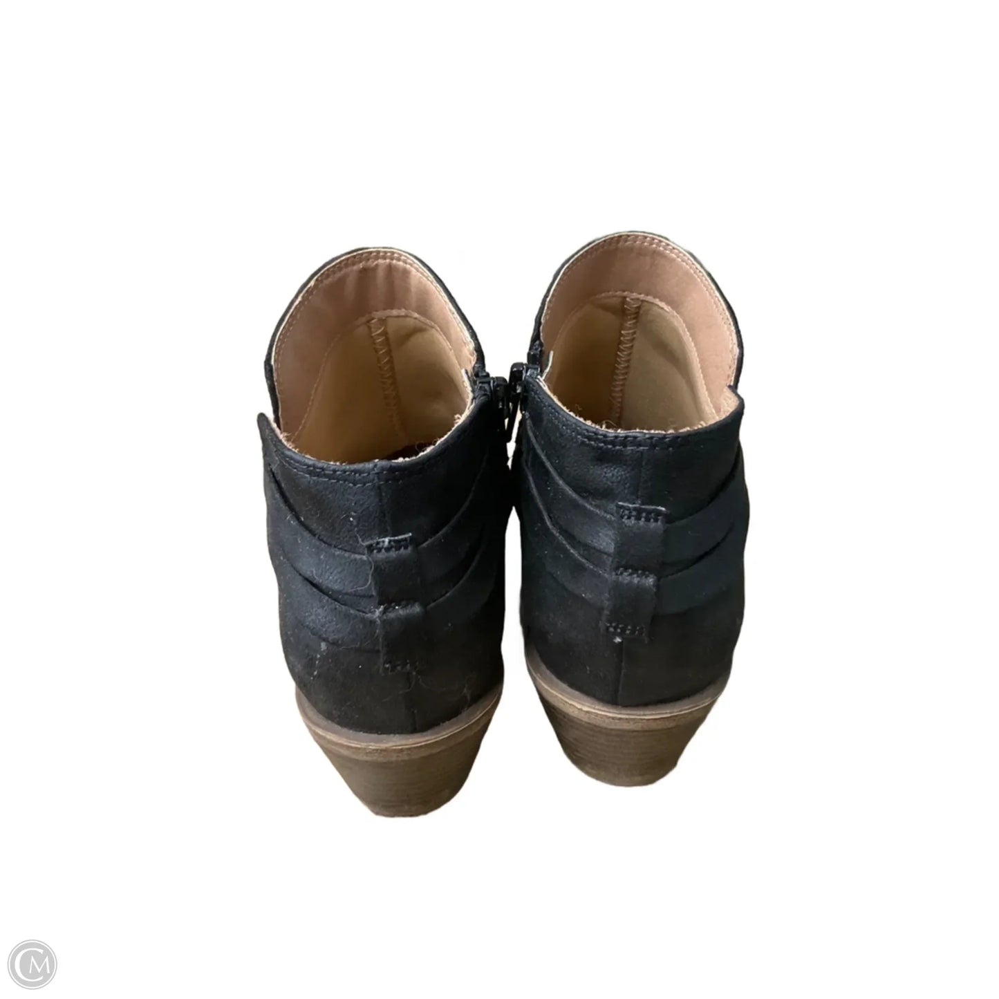 Boots Ankle Flats By Life Stride In Black, Size: 6