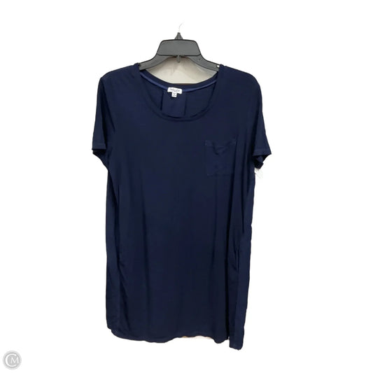 Tunic Short Sleeve By Splendid In Navy, Size: Xl