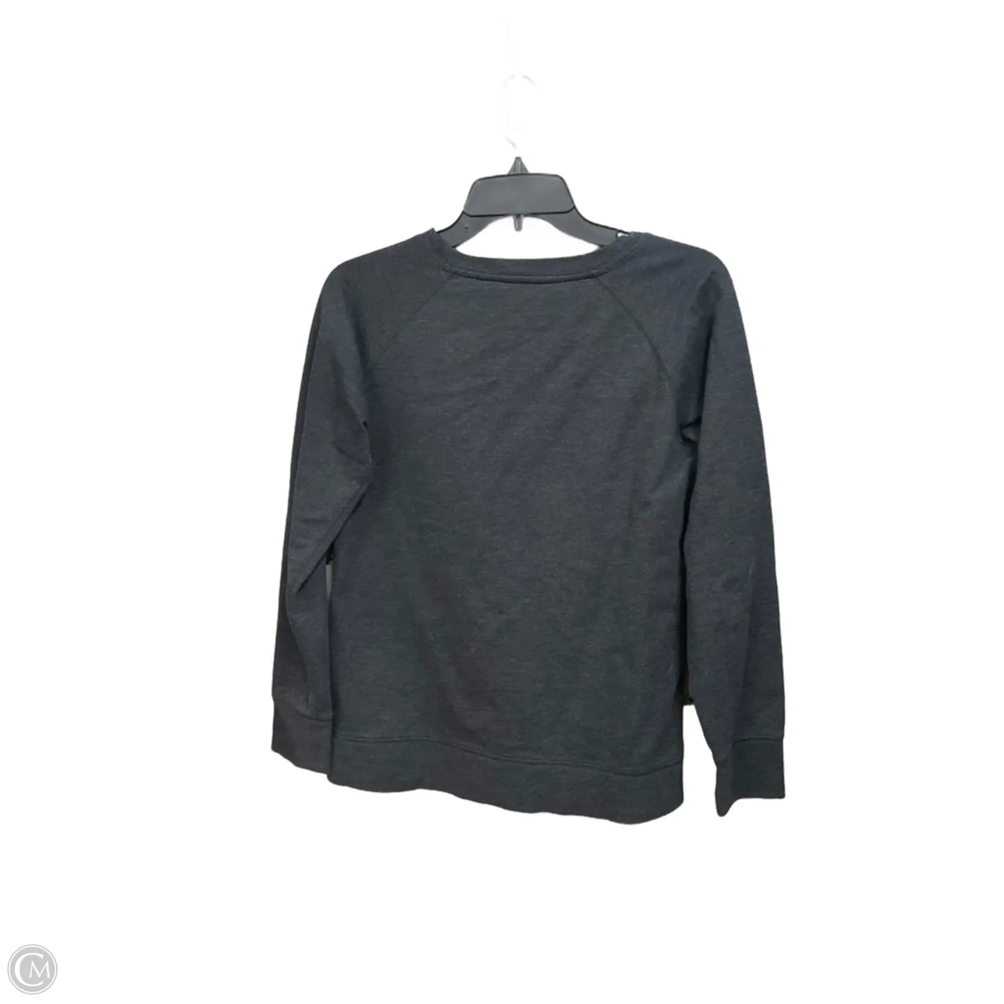 Athletic Top Long Sleeve Crewneck By Eddie Bauer In Grey, Size: S