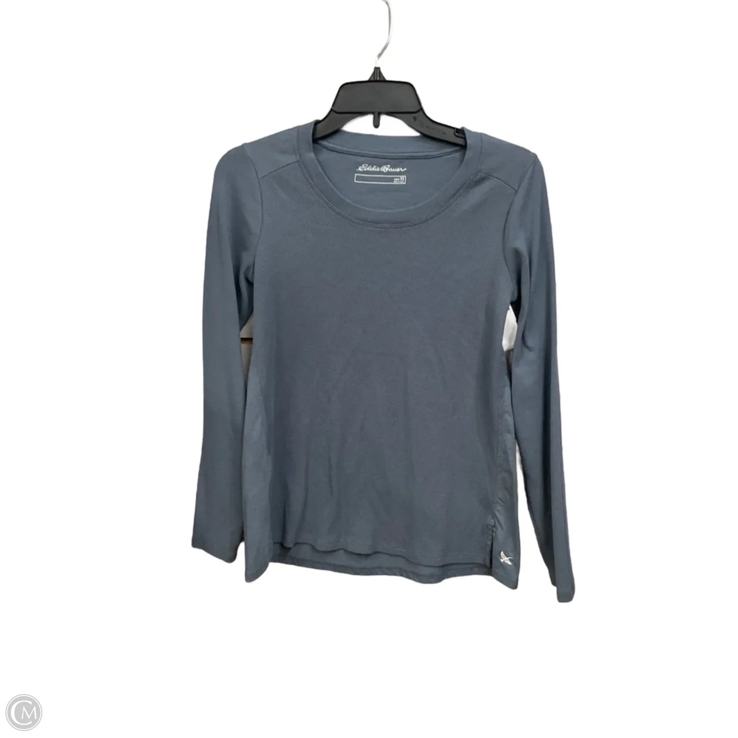 Top Long Sleeve By Eddie Bauer In Blue, Size: Xs