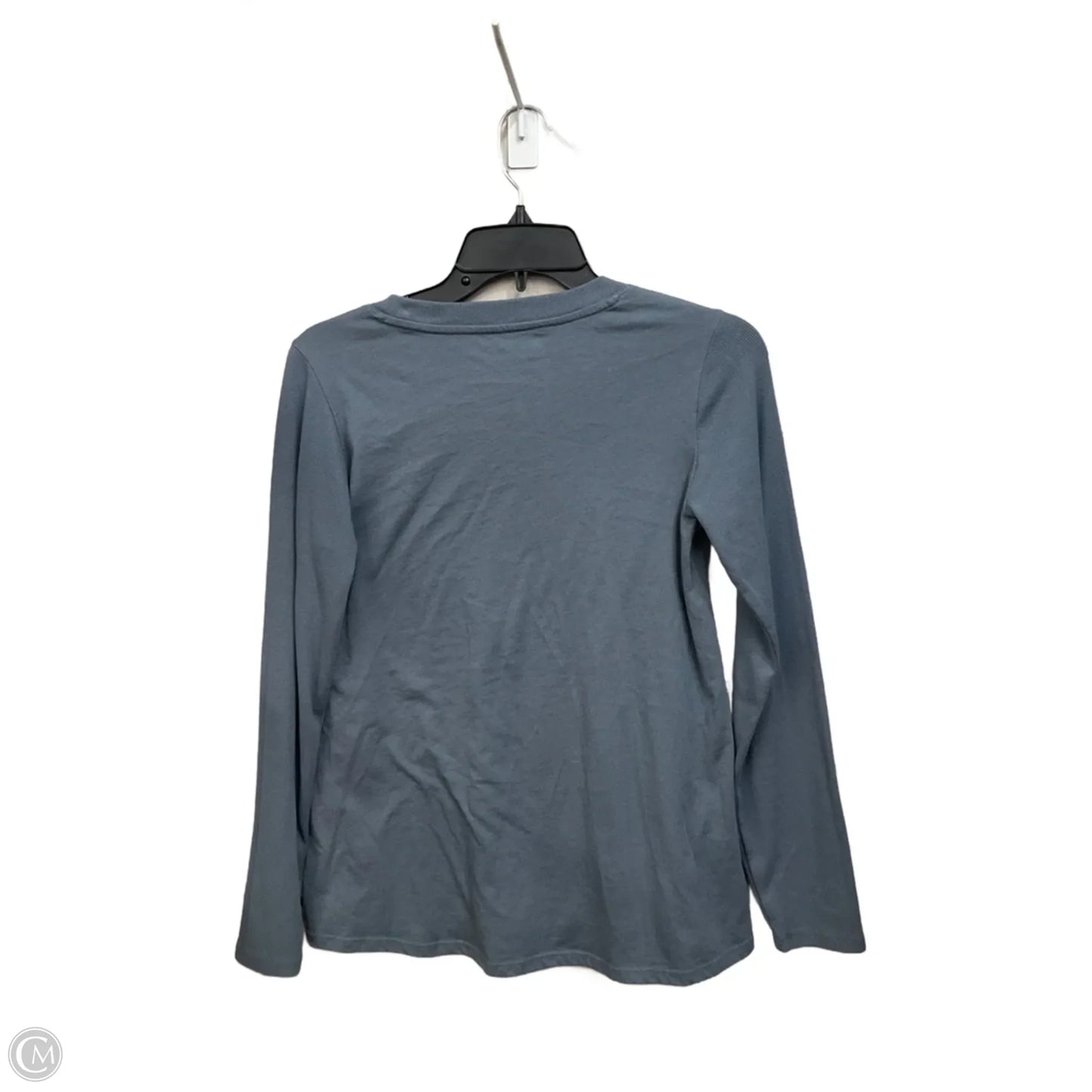 Top Long Sleeve By Eddie Bauer In Blue, Size: Xs