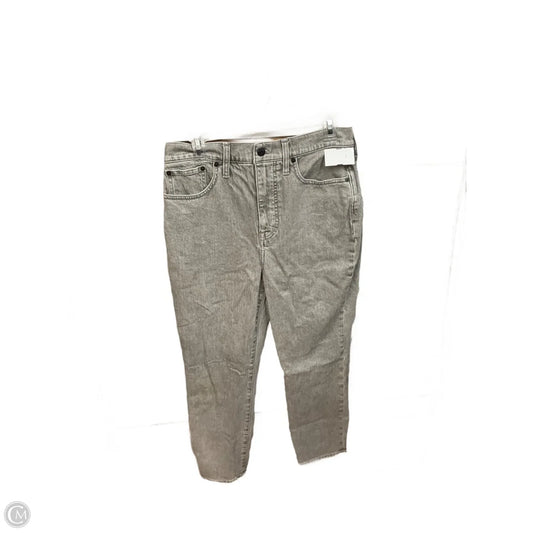 Jeans Boyfriend By Madewell In Grey Denim, Size: 8