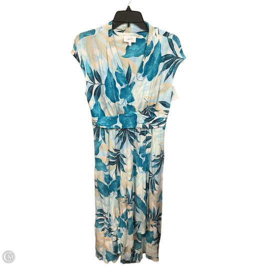 Dress Casual Maxi By Soma In Floral Print, Size: M
