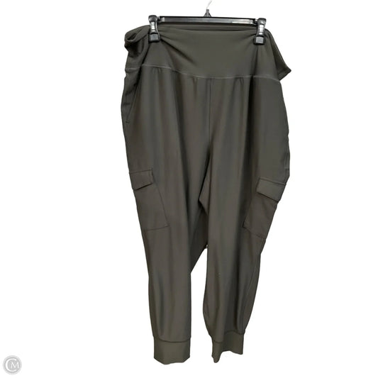 Athletic Leggings By Old Navy In Green, Size: 2x