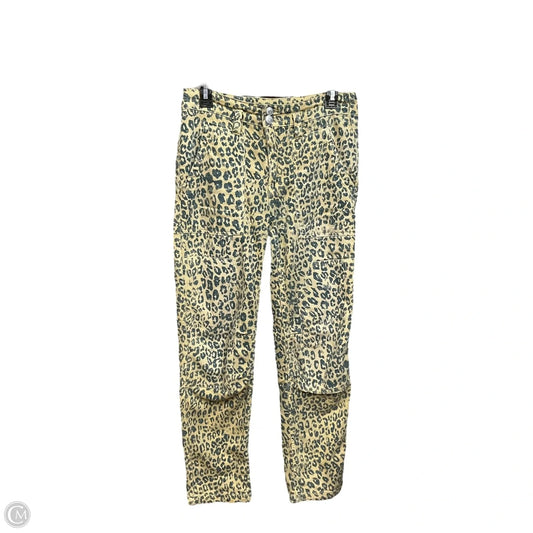 Jeans Straight By Pilcro In Animal Print, Size: 2