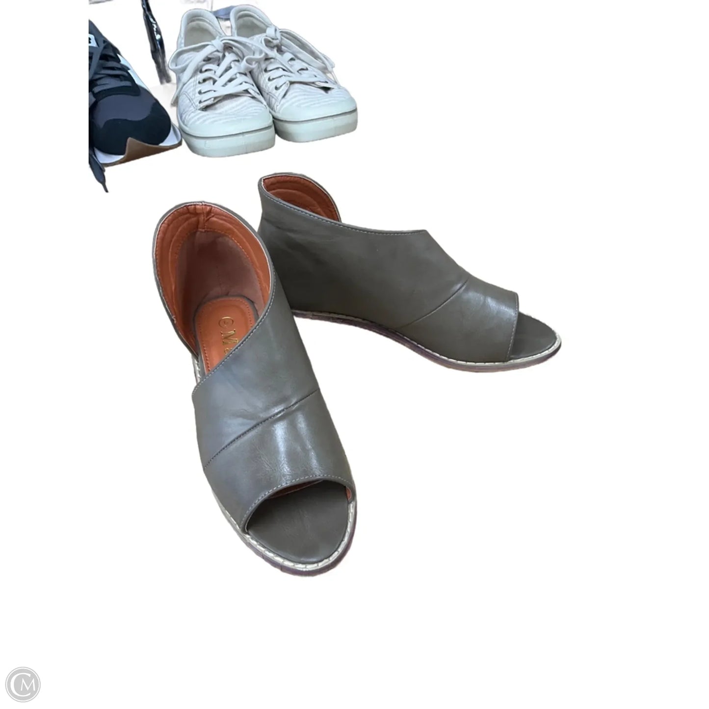 Shoes Flats By Clothes Mentor In Green, Size: 6