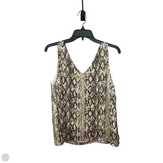 Top Sleeveless By Thml In Animal Print, Size: S