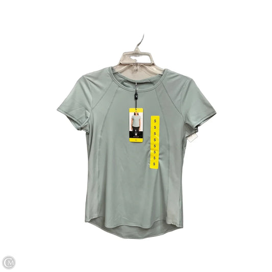 Athletic Top Short Sleeve By Spyder In Teal, Size: S