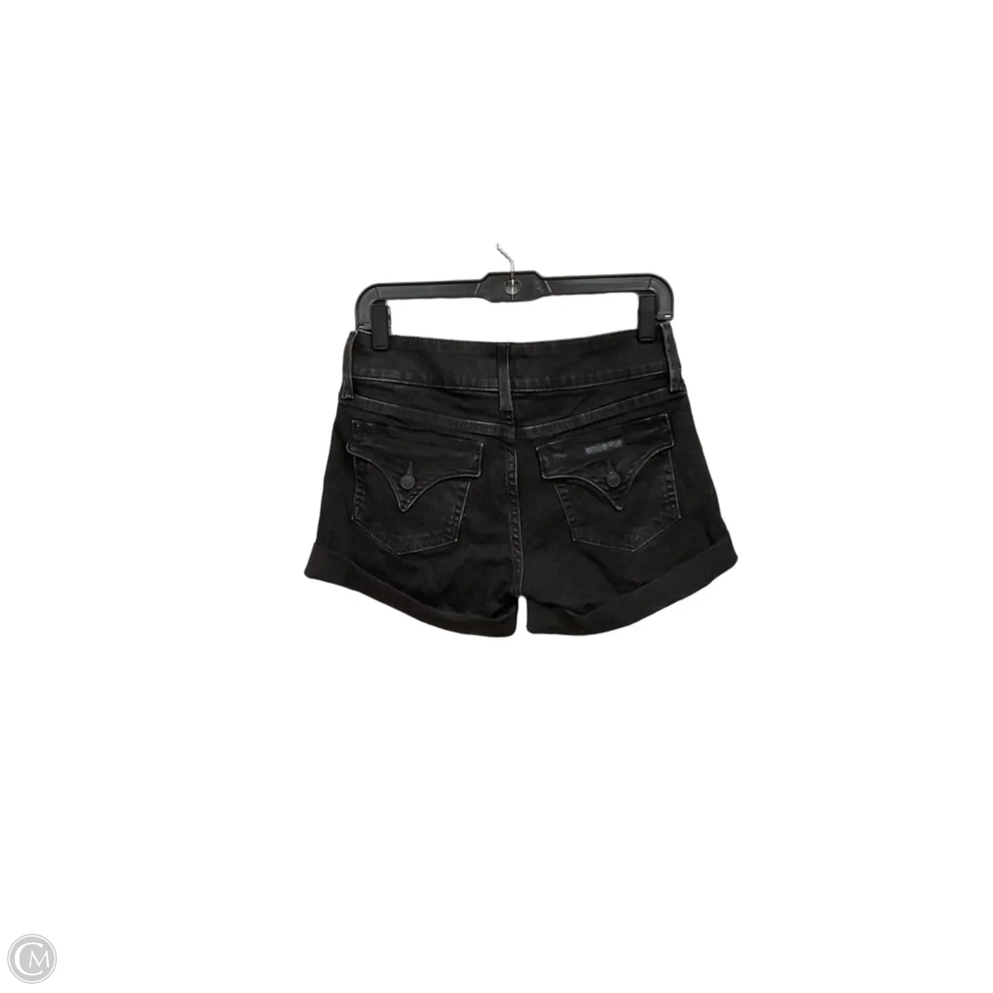 Shorts By Hudson In Black Denim, Size: 4