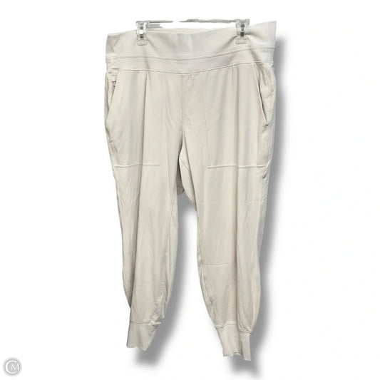 Athletic Pants By Athleta In Tan, Size: 1x