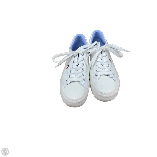 Shoes Sneakers By Tommy Hilfiger In White, Size: 7.5