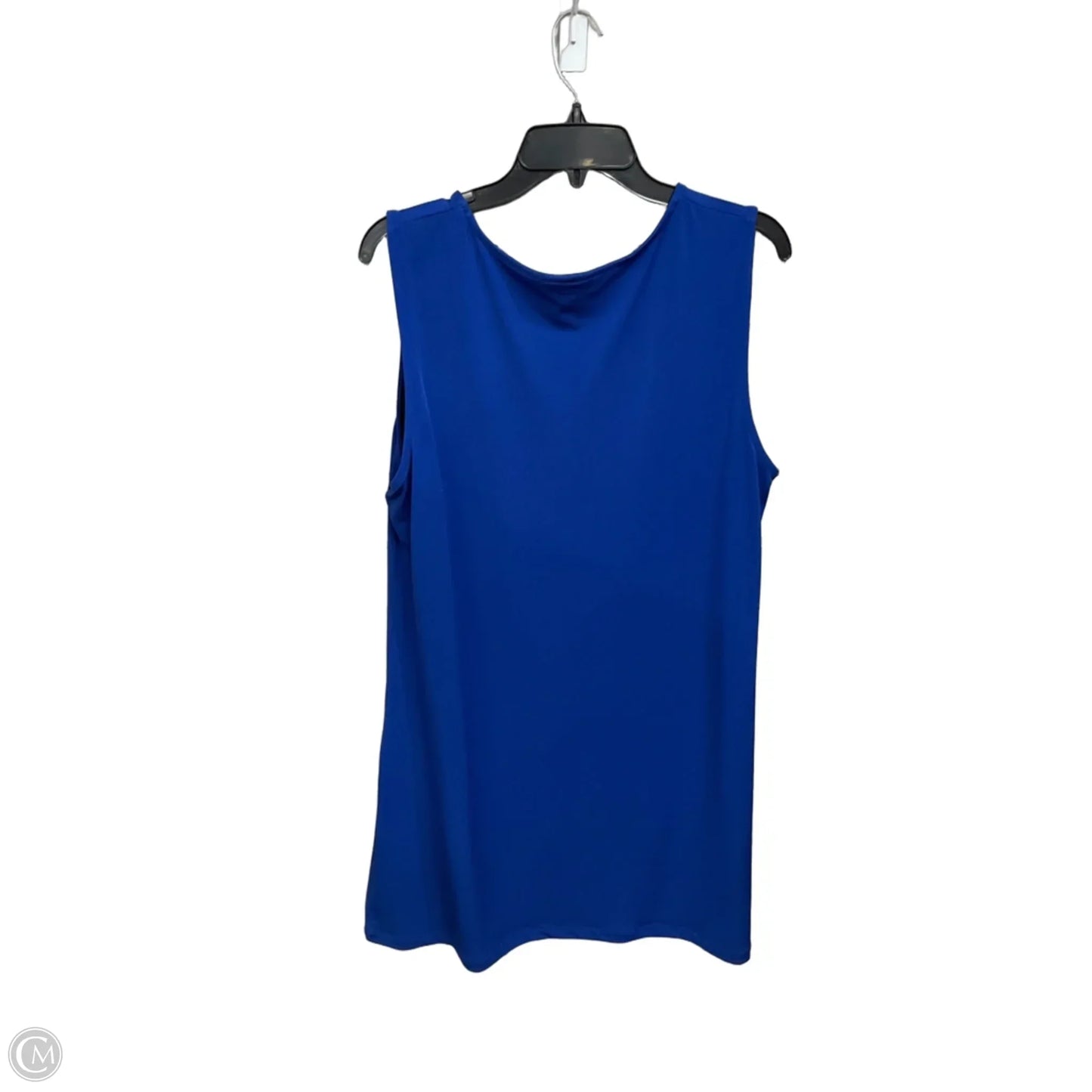 Top Sleeveless By Alfani In Blue, Size: L