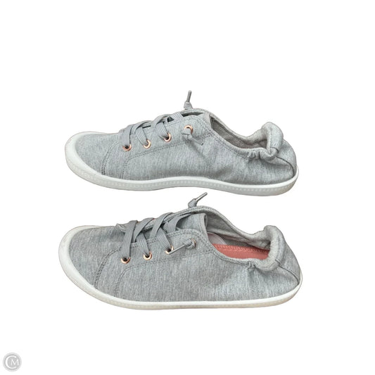 Shoes Sneakers By Falls Creek In Grey, Size: 9