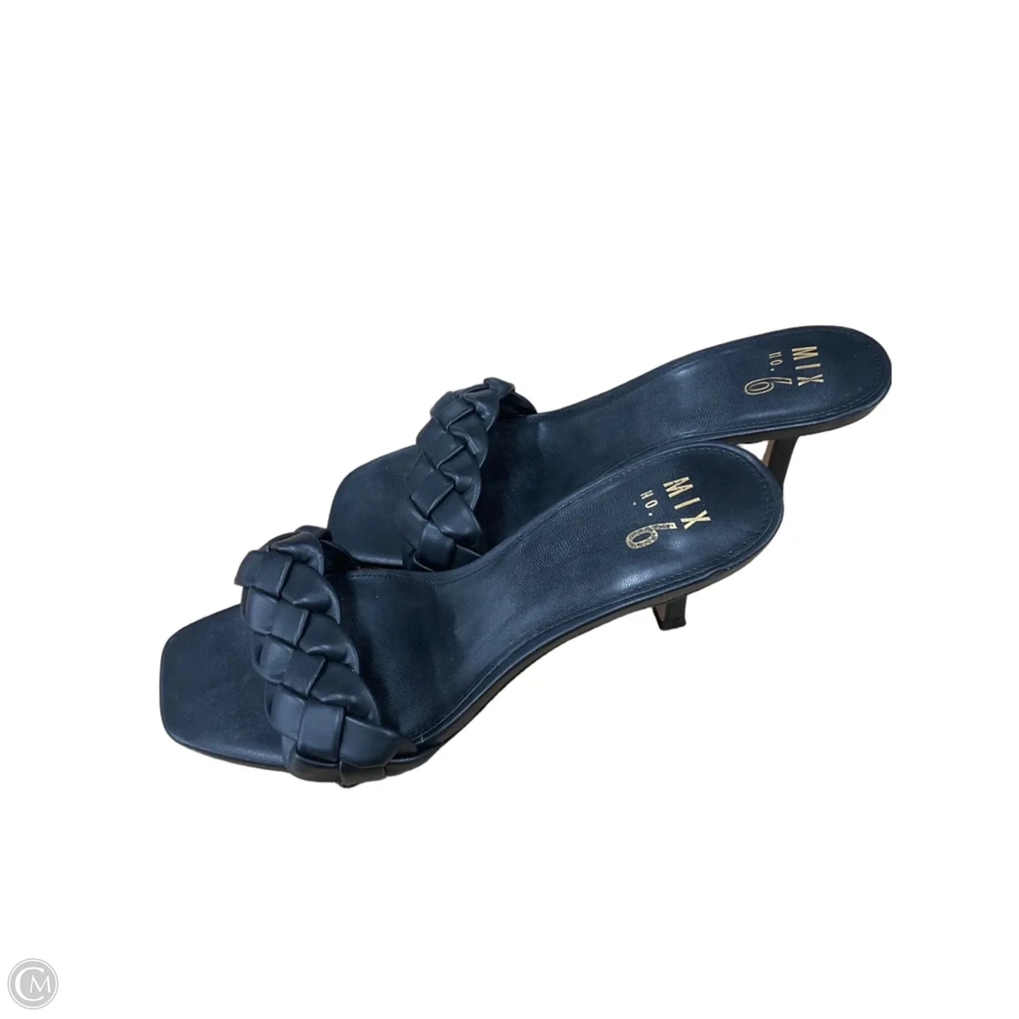 Shoes Heels Kitten By Mix No 6 In Black, Size: 9.5