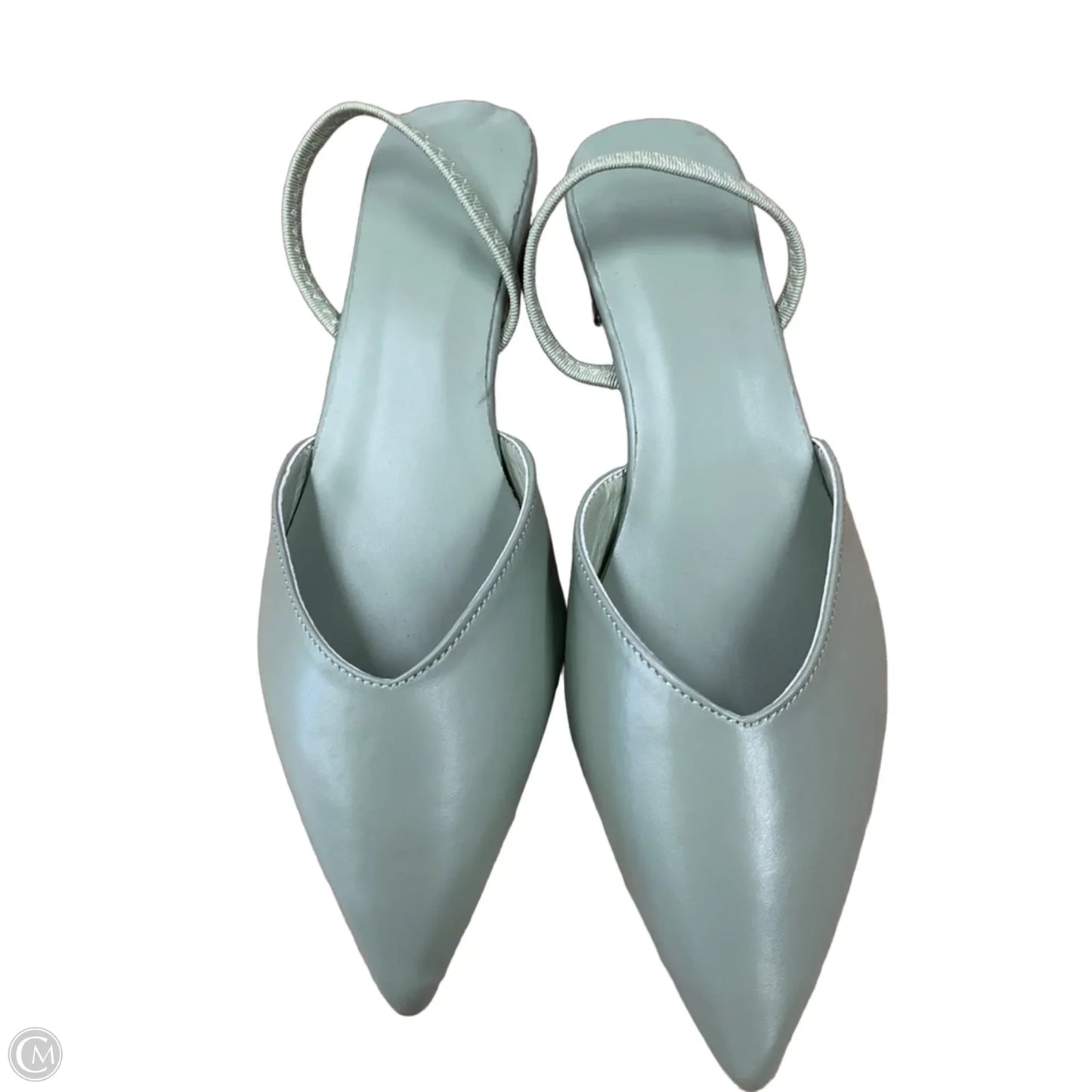 Shoes Heels Block By Clothes Mentor In Green, Size: 6