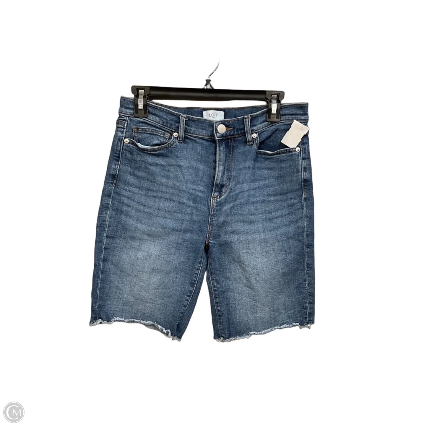 Shorts By Loft In Blue Denim, Size: 4