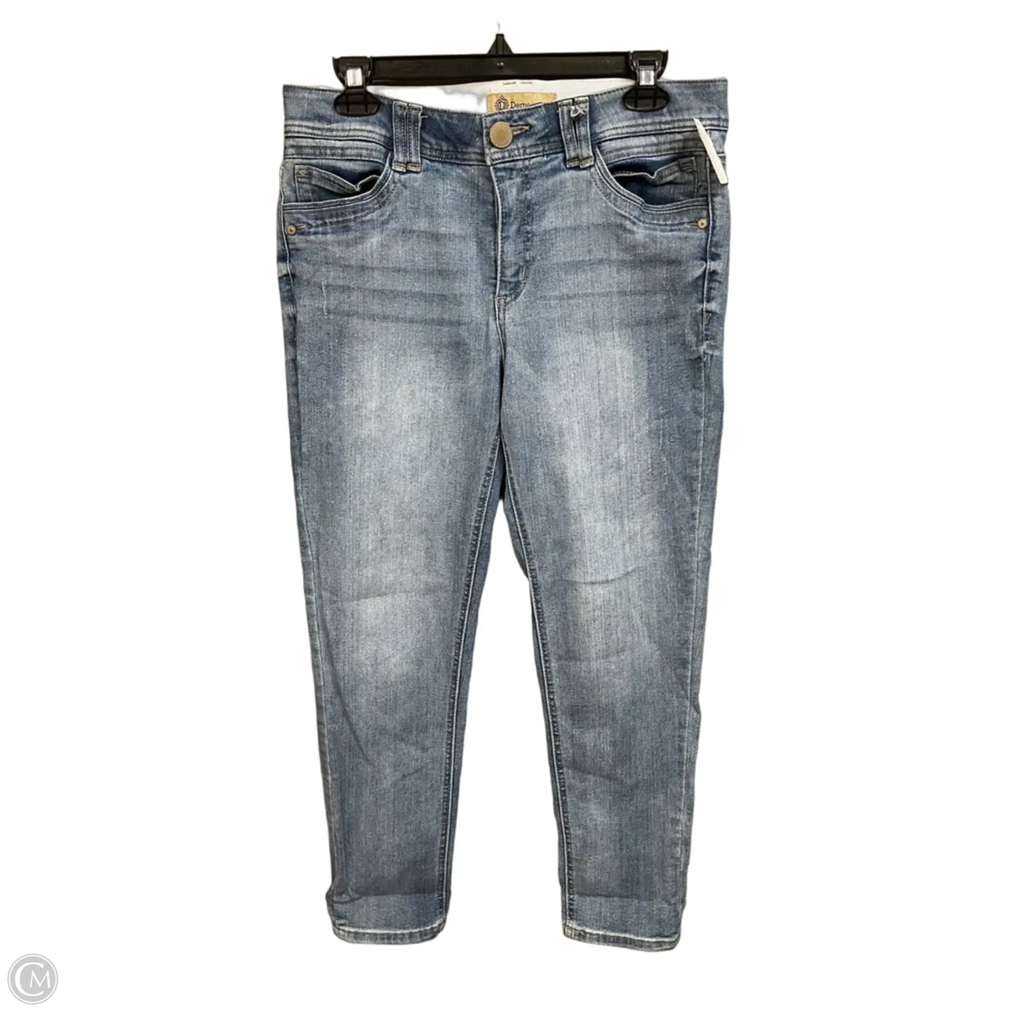Jeans Straight By Democracy In Blue Denim, Size: 8