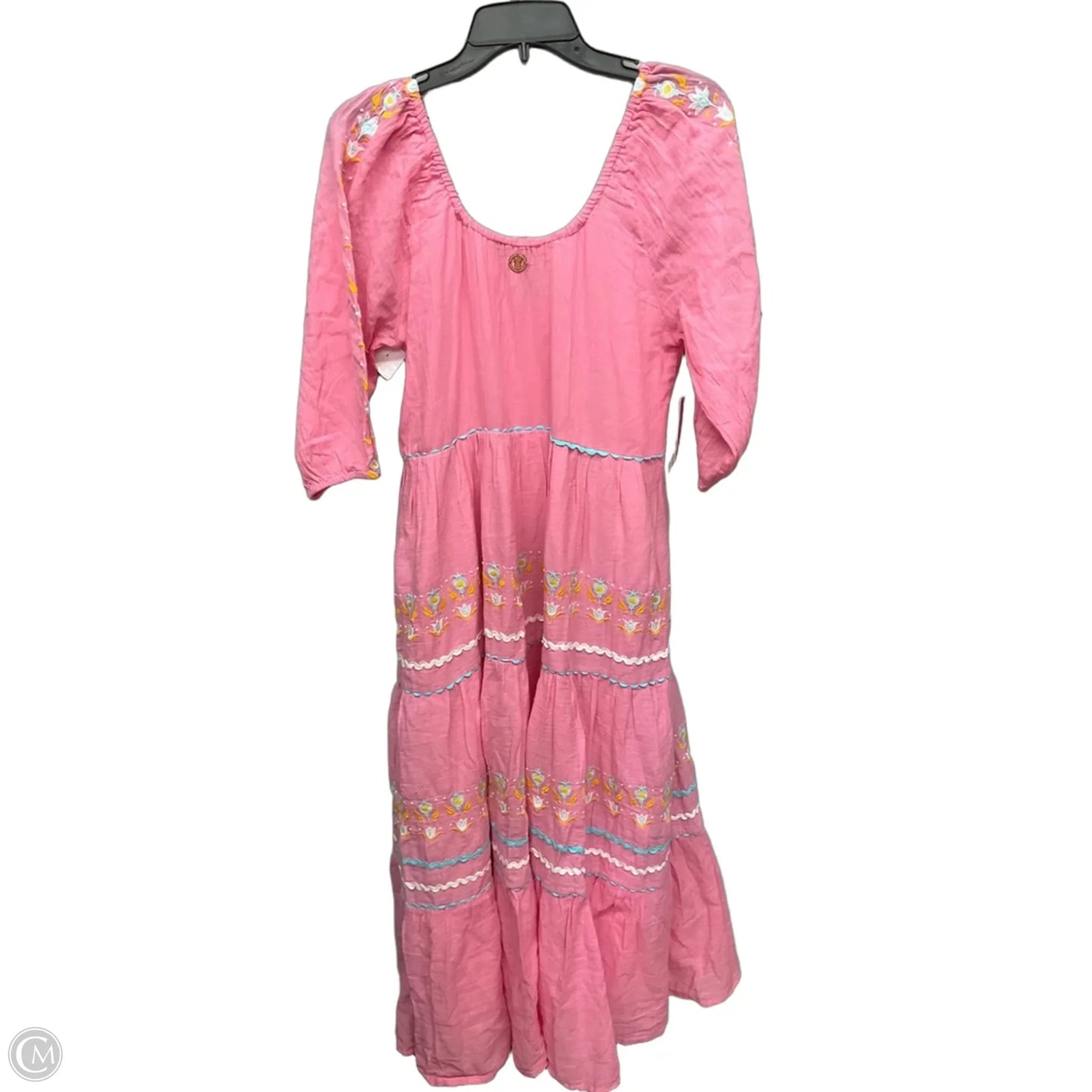 Dress Casual Maxi By Simply Southern In Pink, Size: S