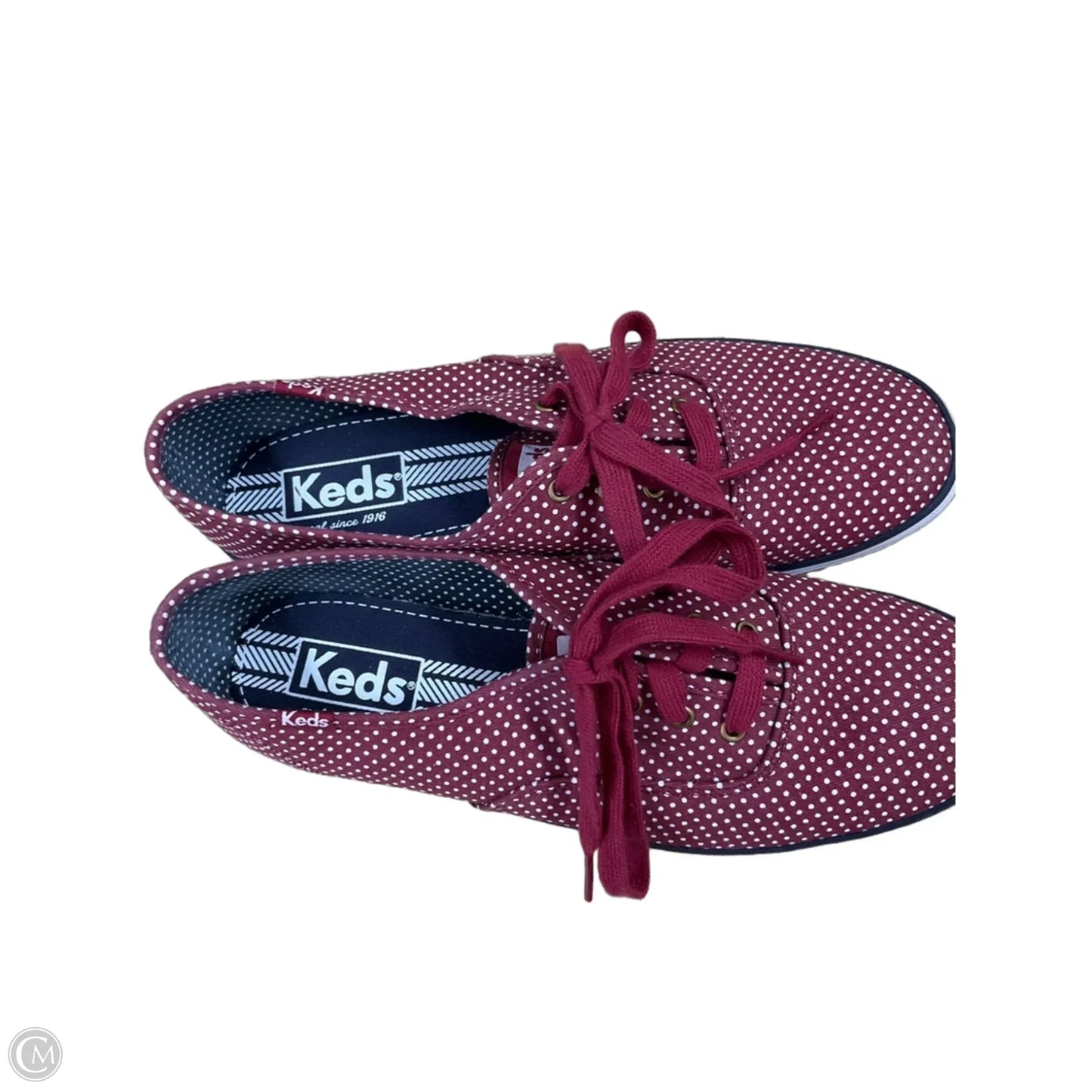 Shoes Flats By Keds In Polkadot Pattern, Size: 8