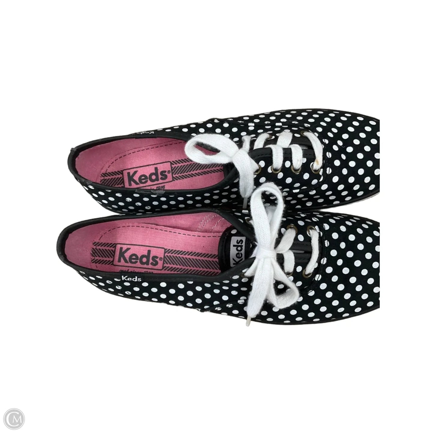 Shoes Flats By Keds In Polkadot Pattern, Size: 7.5
