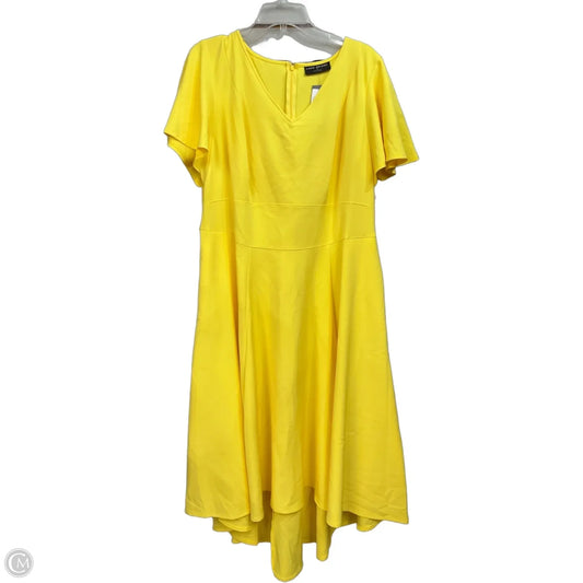 Dress Casual Maxi By Lane Bryant In Yellow, Size: 18