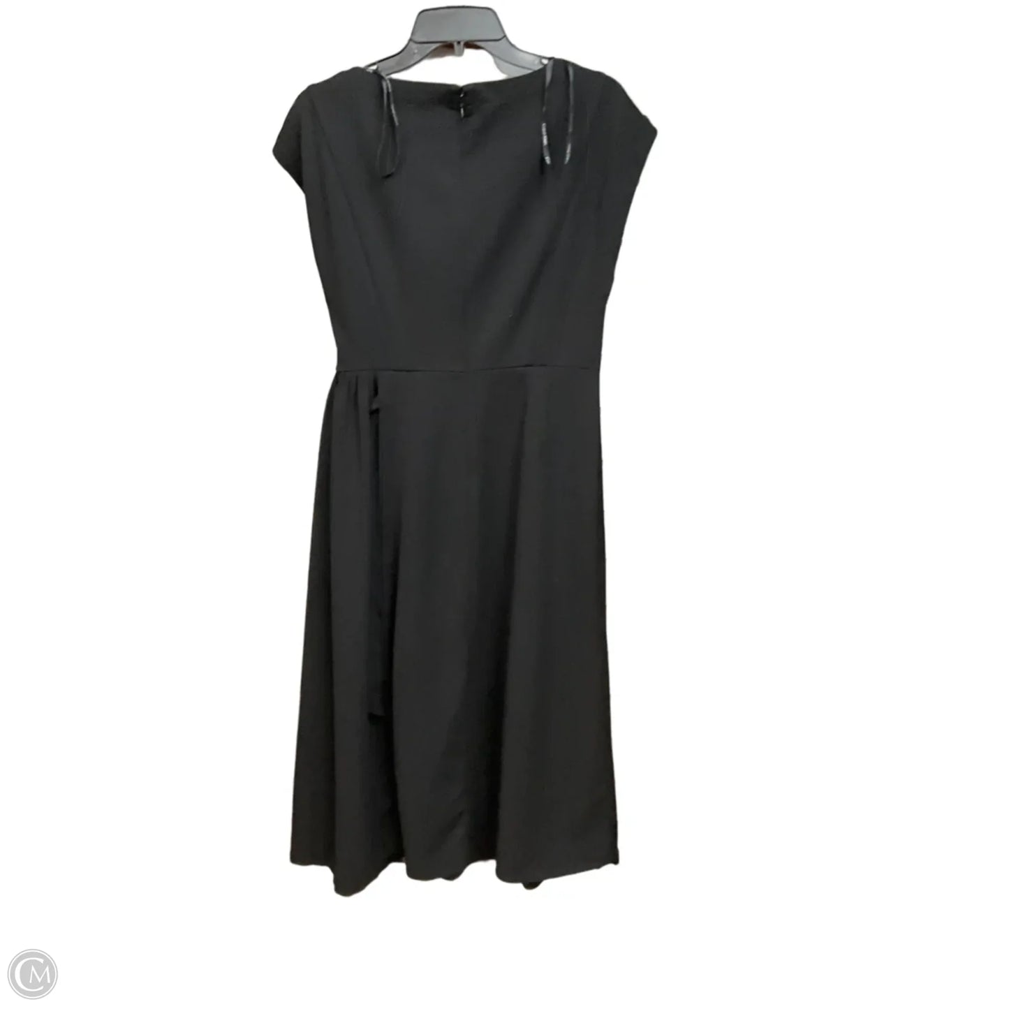 Dress Casual Midi By Calvin Klein In Black, Size: M